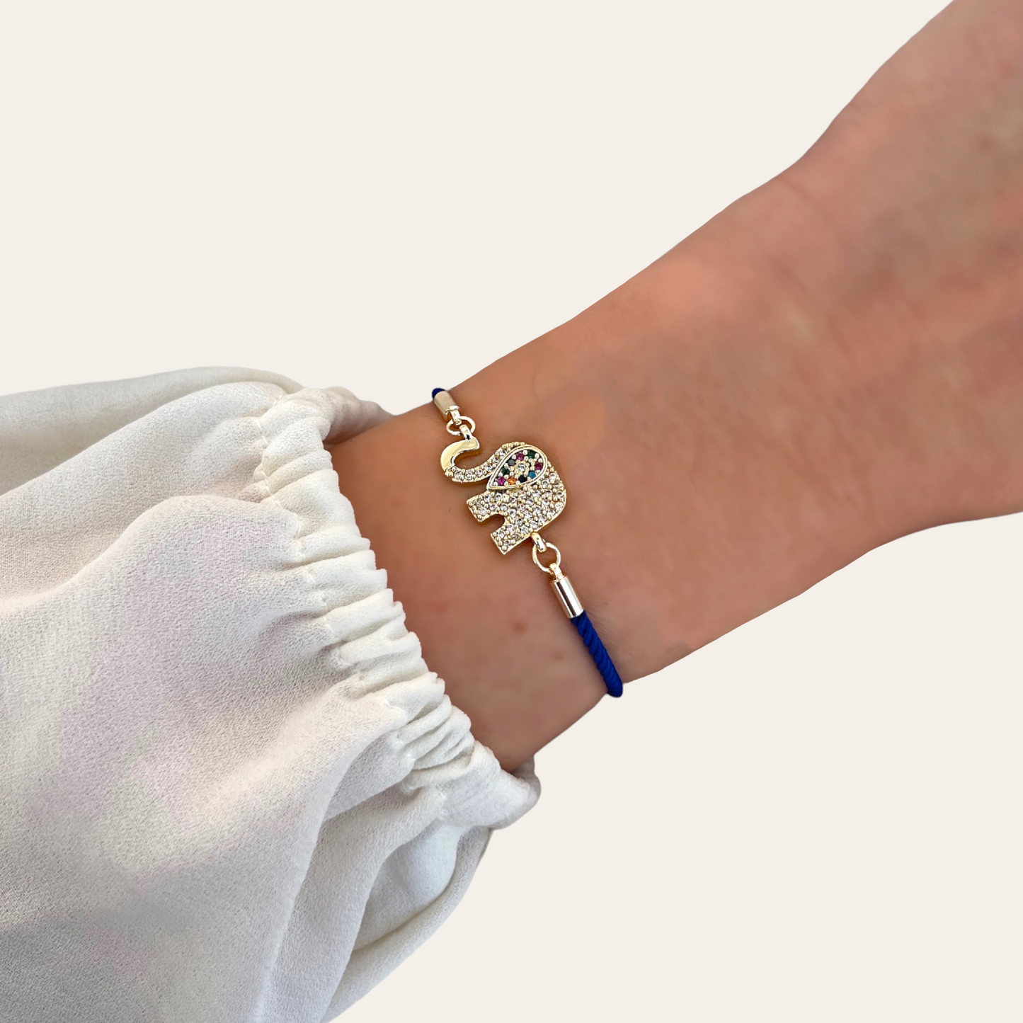 Lucky Elephant Zipper bracelet