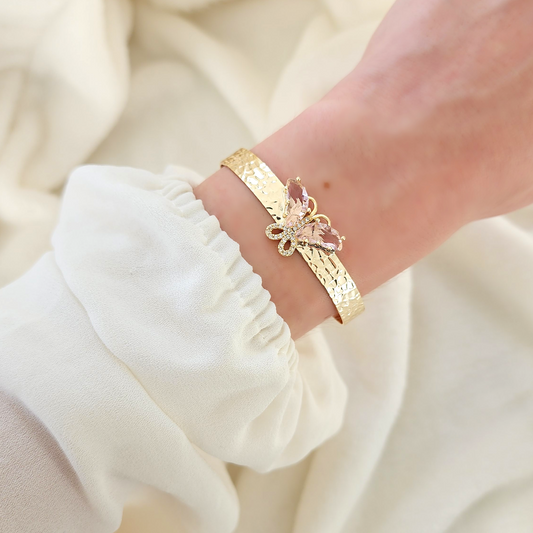 Rosie Butterfly Bangle